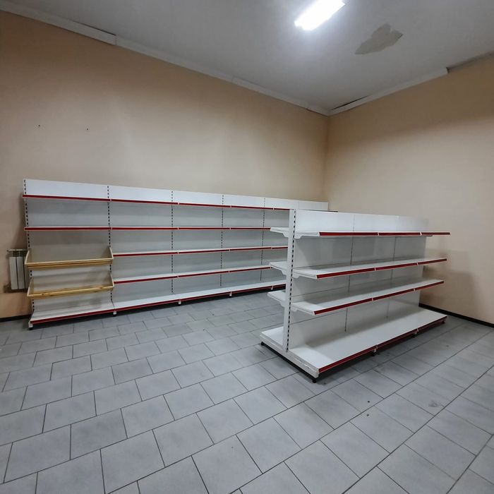 Торговые оборудование стеллажи полки овощные хлебные кассовые боксы