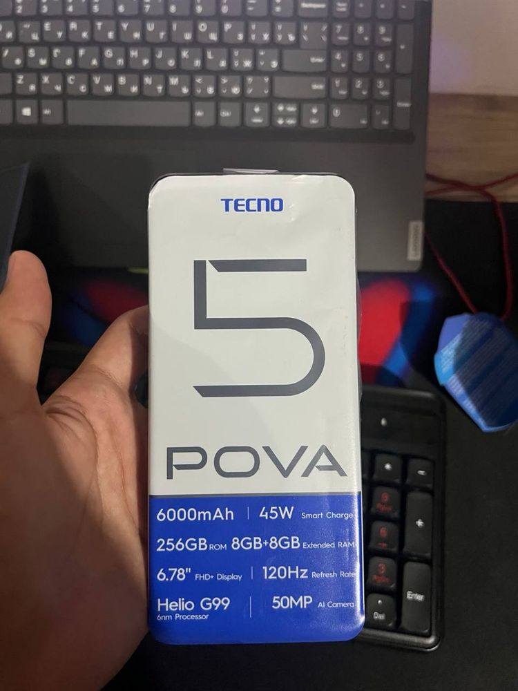 Tecno pova 5 ideal