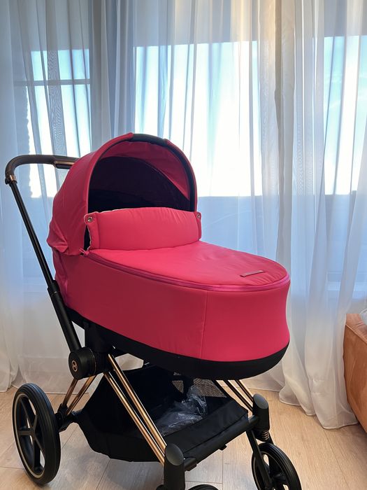 Landou Cybex Platinum Lux Priam 4.0 - Barbie Pink