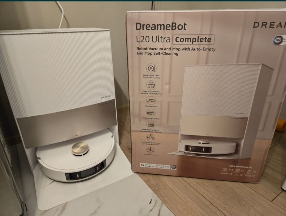 Робот прахосмукачка Dreame L20 Ultra complate 7000Pa