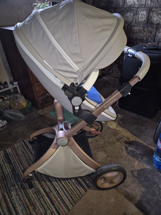 Fintera Deluxe 3в1 Бебешка количка Еко кожа