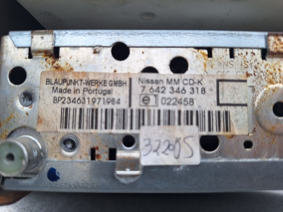 Original Radio CD Player Nissan Micra K12 от 2003-2010 Година  Нисан