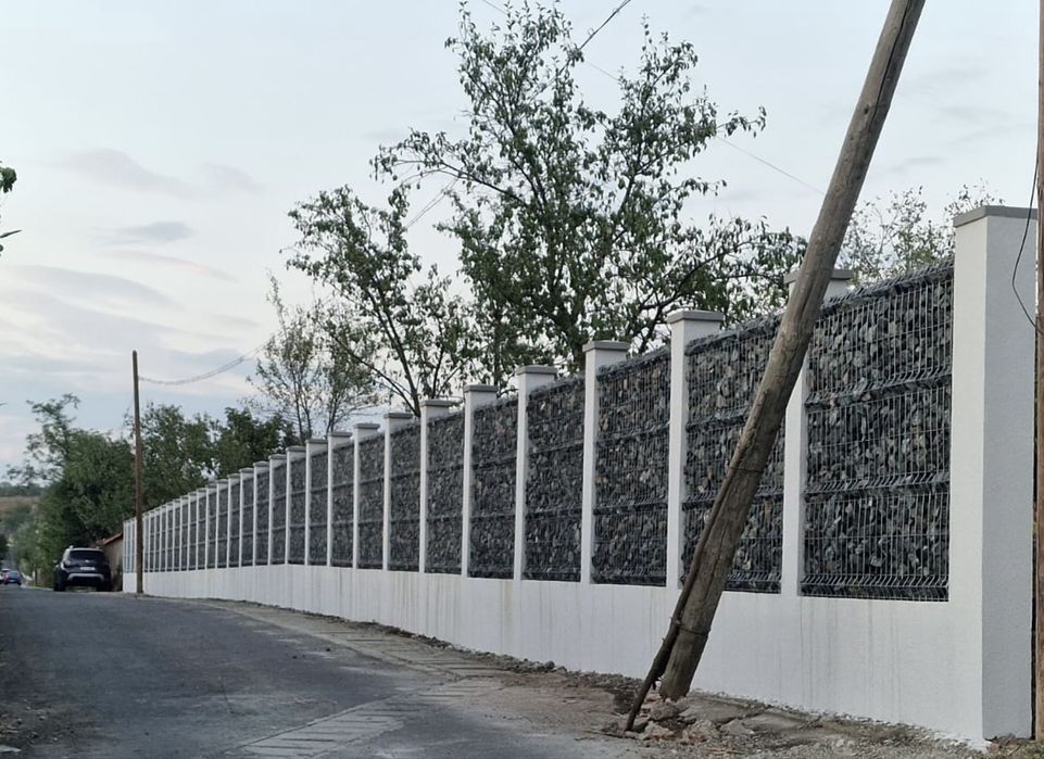 PIATRA VERDE pentru gard gabion
