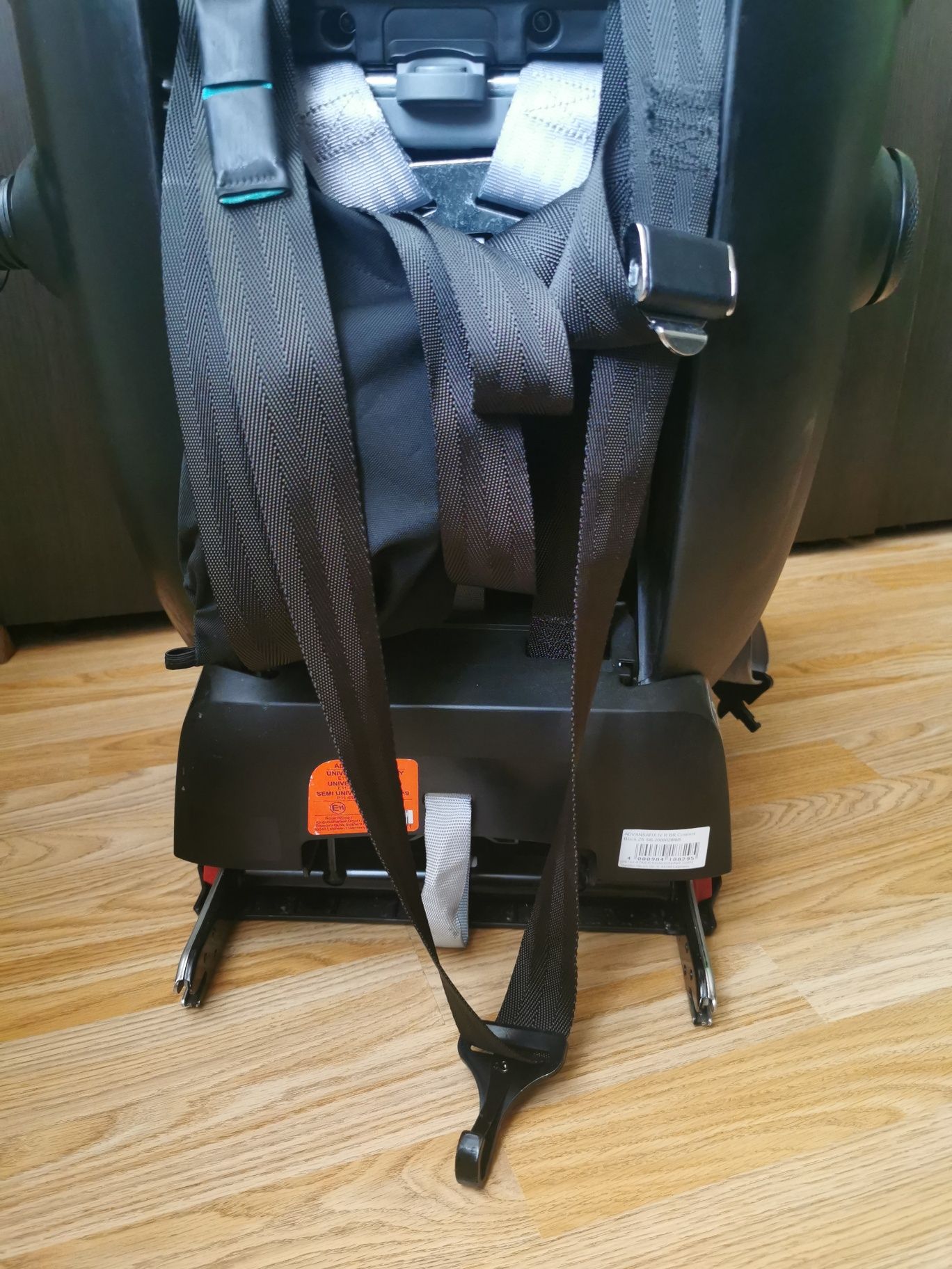 Scaun auto BRITAX ROMER Advansafix IV R, Isofix, 9-36 kg, negru