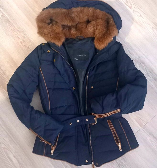 Zara basic-пухено зимно яке