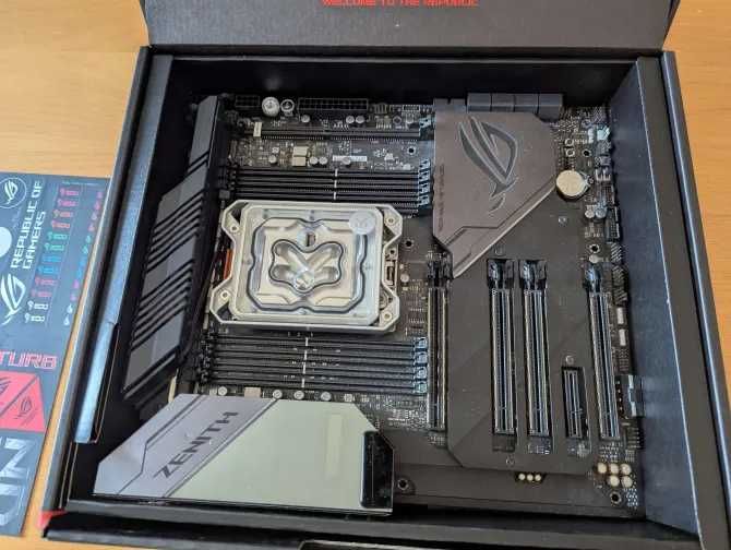 ROG Zenith Extreme Alpha & Threadripper 1950X + EKWB Quantum Magnitude
