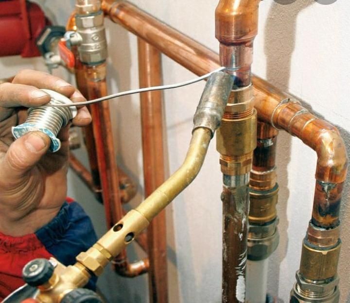 Пайка сварка медных труб