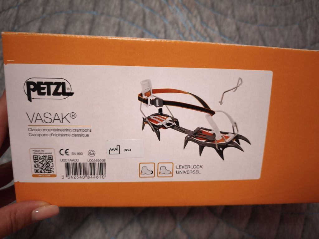Котки Petzl VASAK Leverlock Universel