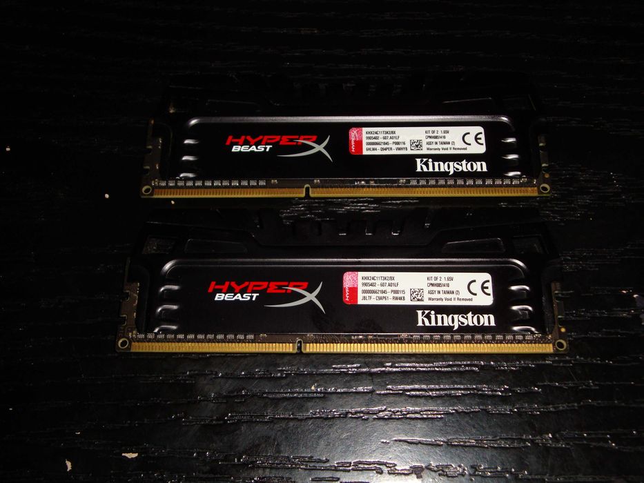 Memorie ram ddr3 kingston HyperX Beast 2400Mhz 8Gb dual channel kit
