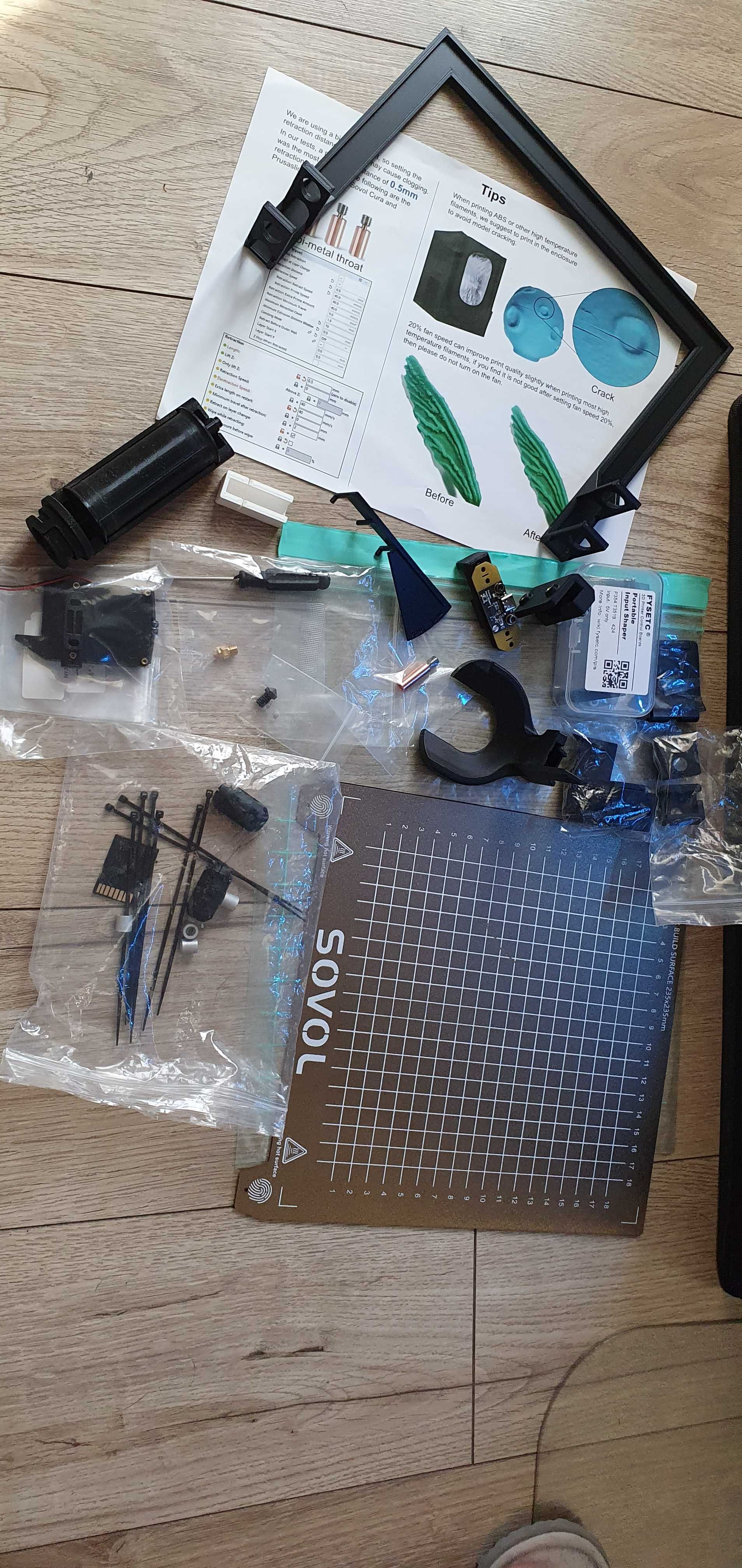 Sovol SV06 (Klipper) Raspberry Pi 4B [4GB], camera, leduri, enclosure