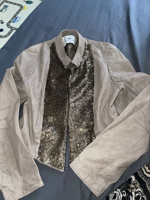 Кожаная курточка натуральная 42-44