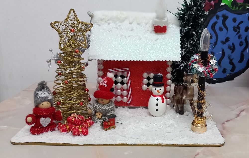 Vand ornament lucrat manual