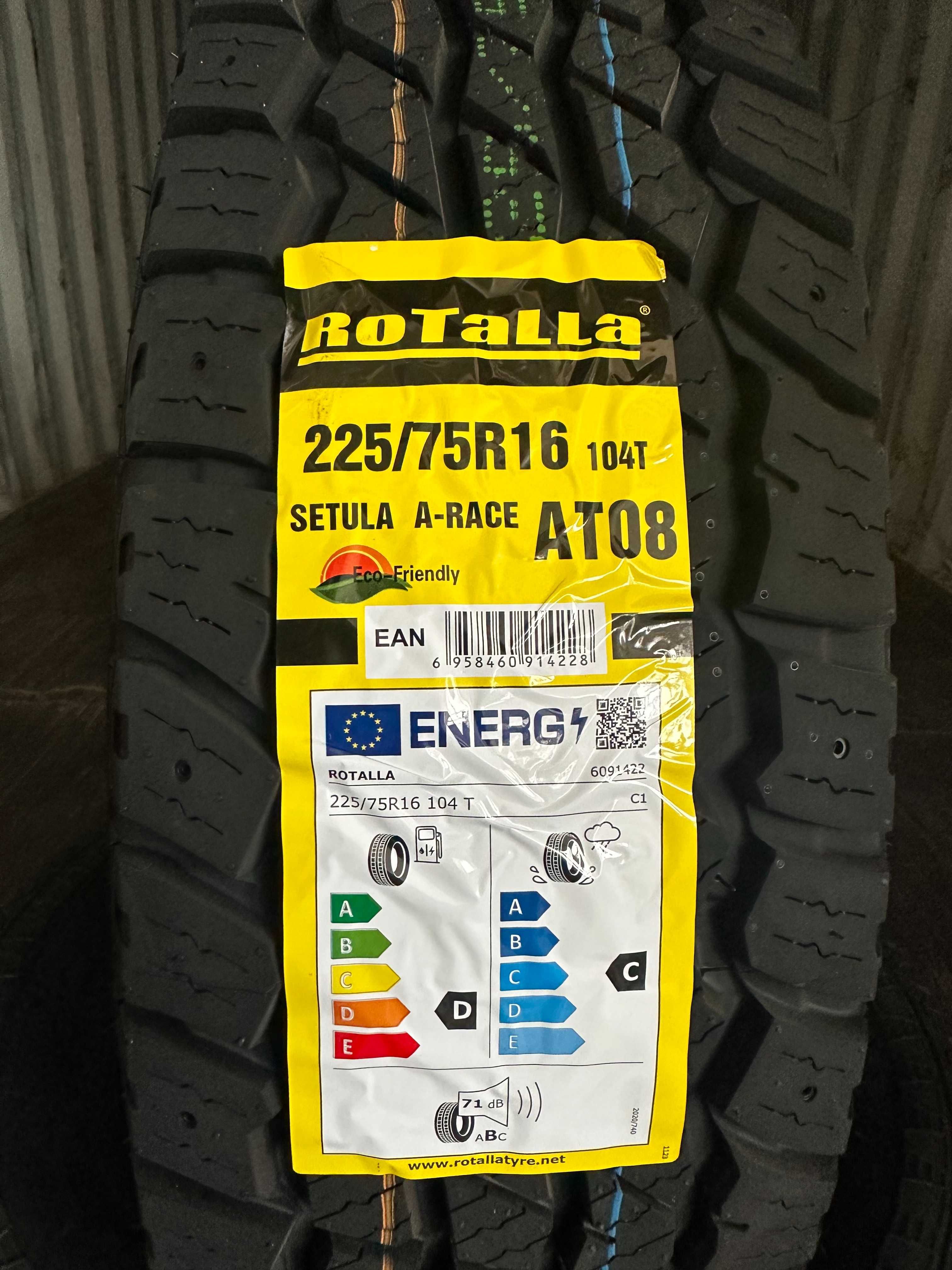 Нови джипови гуми ROTALLA SETULA A-RACE AT08 225/75R16 104T НОВ DOT