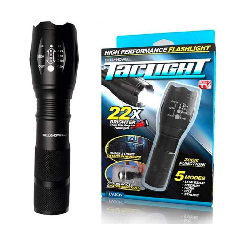 Lanterna tactica cu zoom LED CREE