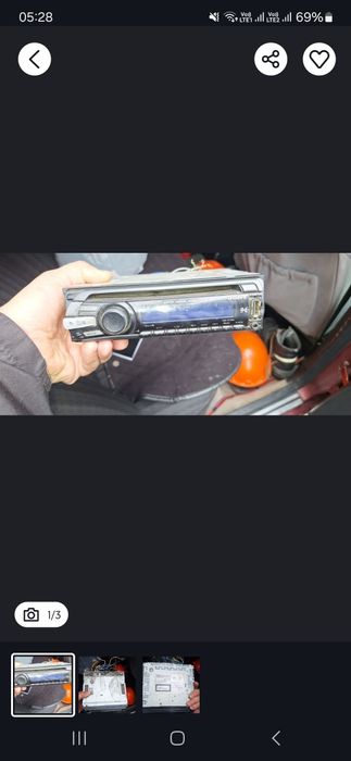 Магнитола Sony xplod