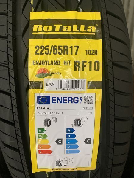 Нови летни джипови гуми ROTALLA ENJOYLAND RF10 225/65R17 102H НОВ DOT