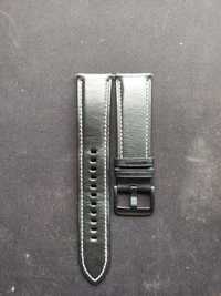 Curea ceas Samsung 22 mm marine M L Smartwatch Premium Leather noua