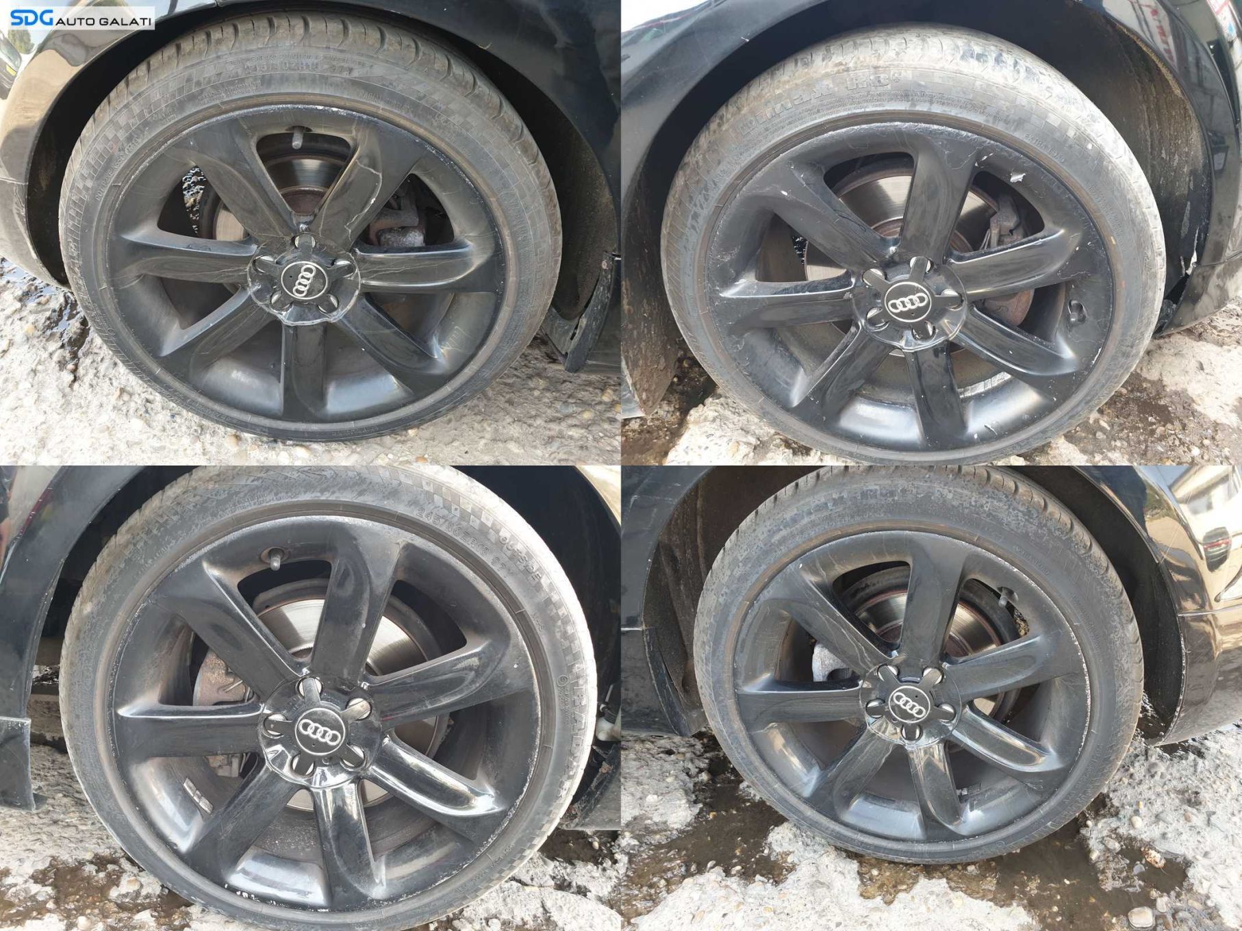 Set 4 Jante Roti Aliaj 5x112 245 40 18 R18 9Jx18H2 ET52 Audi TT 8J 2006 - 2014 Cod 8J0601025AC