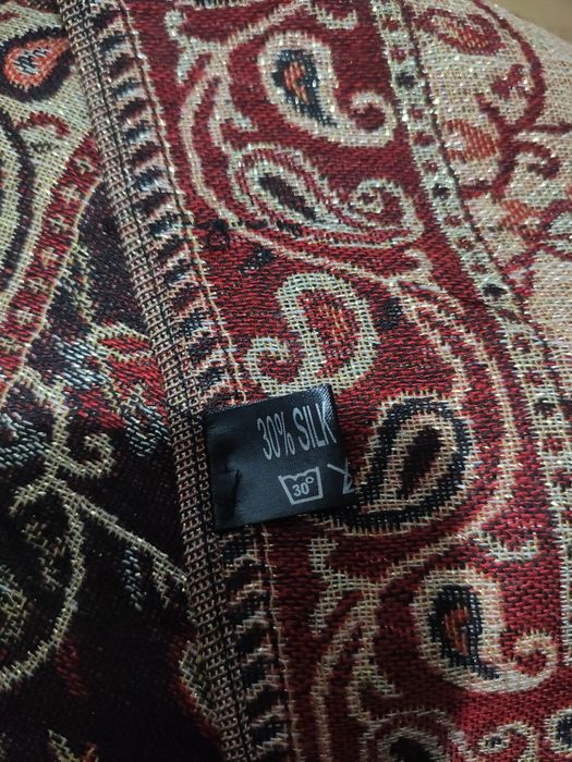 Eșarfă sal din mătase și casmir