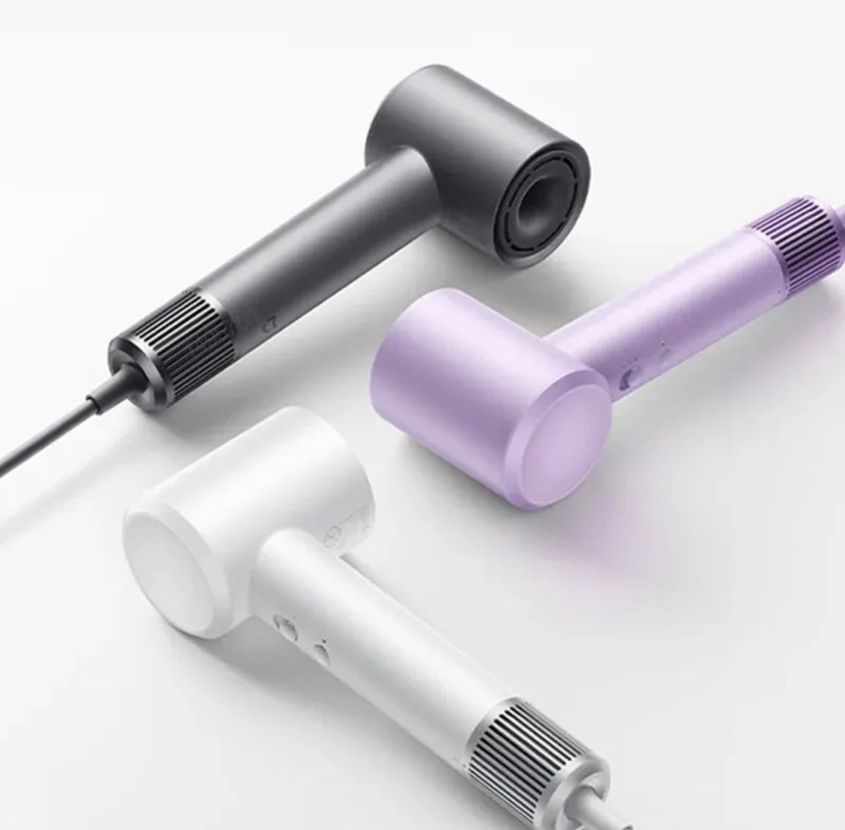 Нов сешоар с отрицателни йони Xiaomi Mija H501 в нежен пастелено лилав
