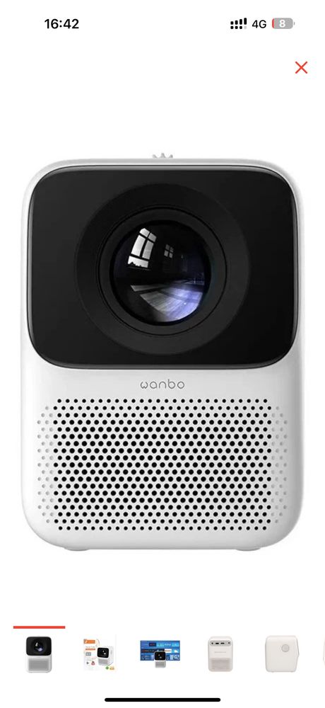 Проектор Wanbo T2 Max Smart + штатив в подарок RED