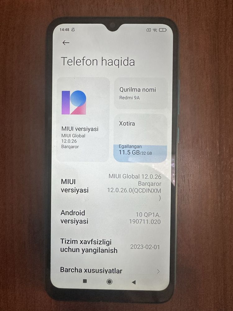 Redmi 9A Global  2/32 gb