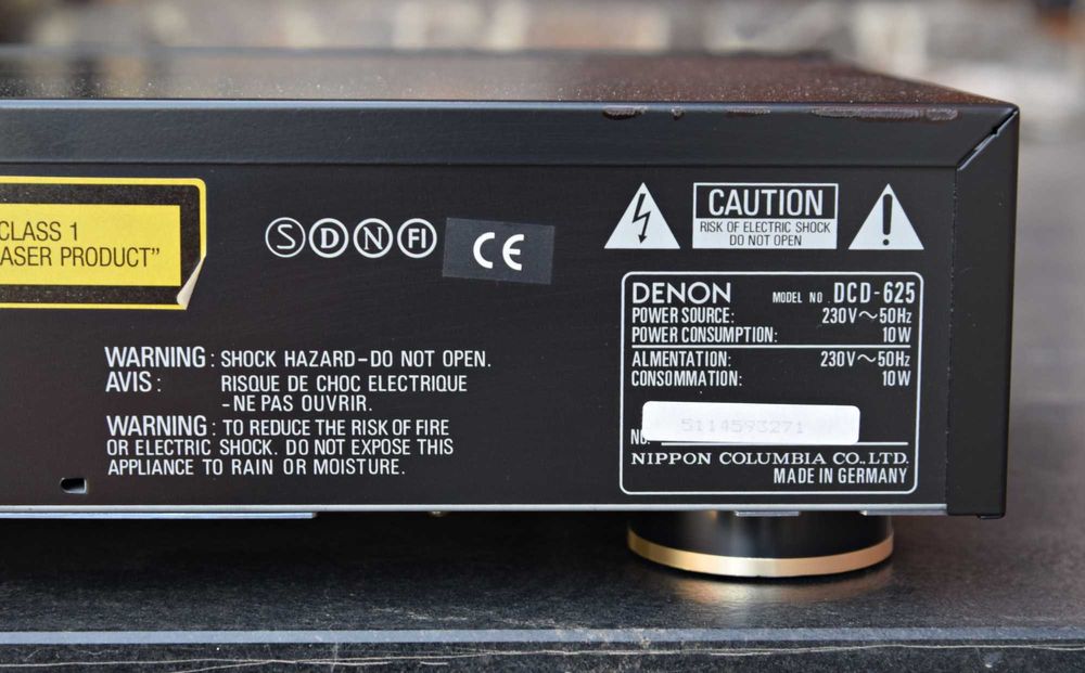 CD Player Denon DCD-625