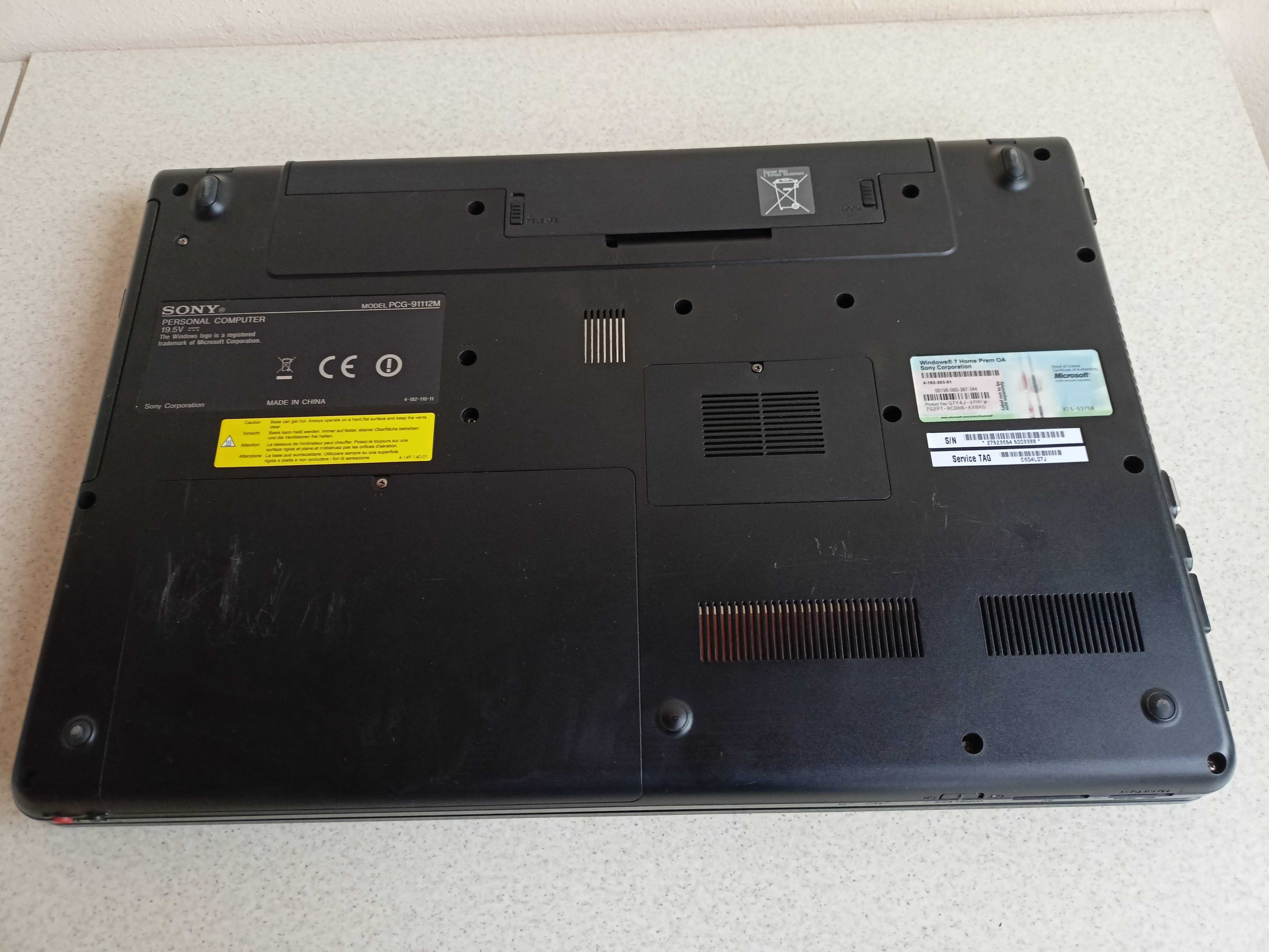 Dezmembrez Sony Vaio Pcg-9112m VPCEC1S1E