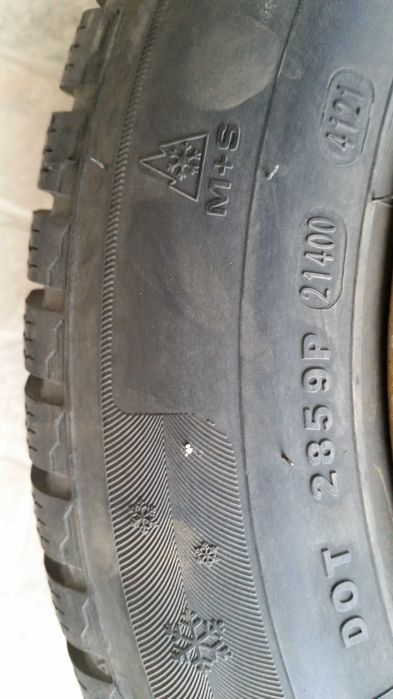 Зимни гуми 14" с джанти Vw