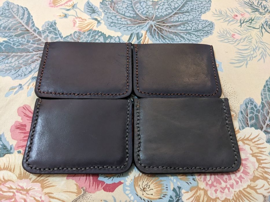 Port carduri Portofele Slim Hand Made Leather Goods