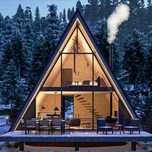 Cabane  din lemn