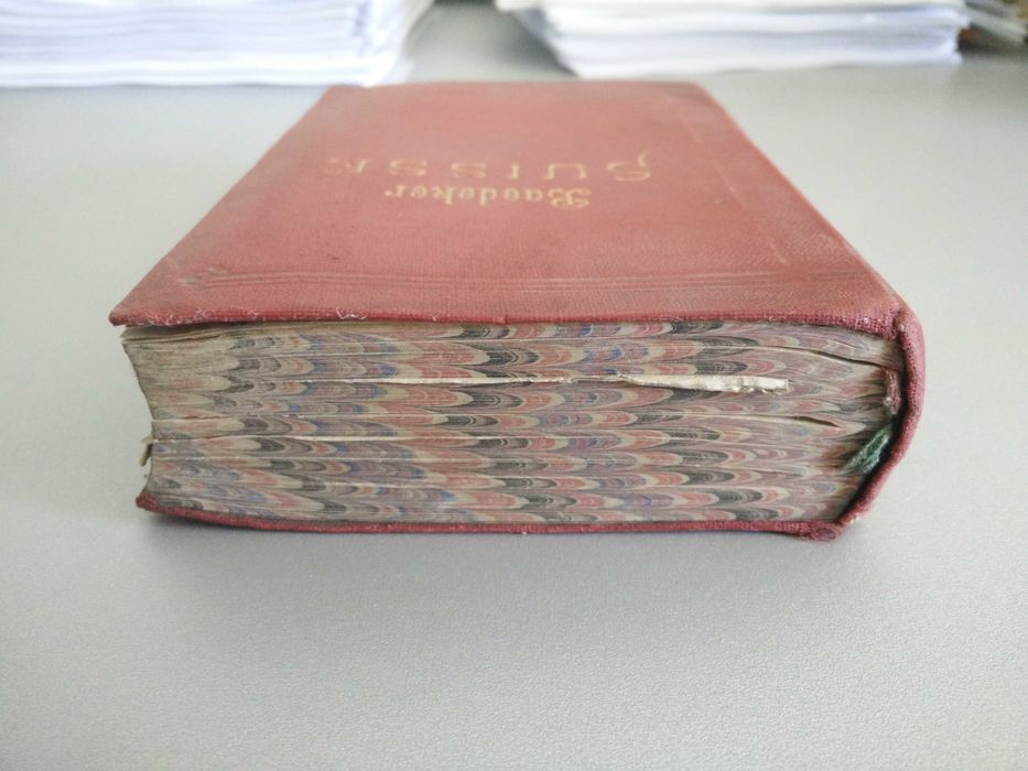 Baedeker Suisse 1928