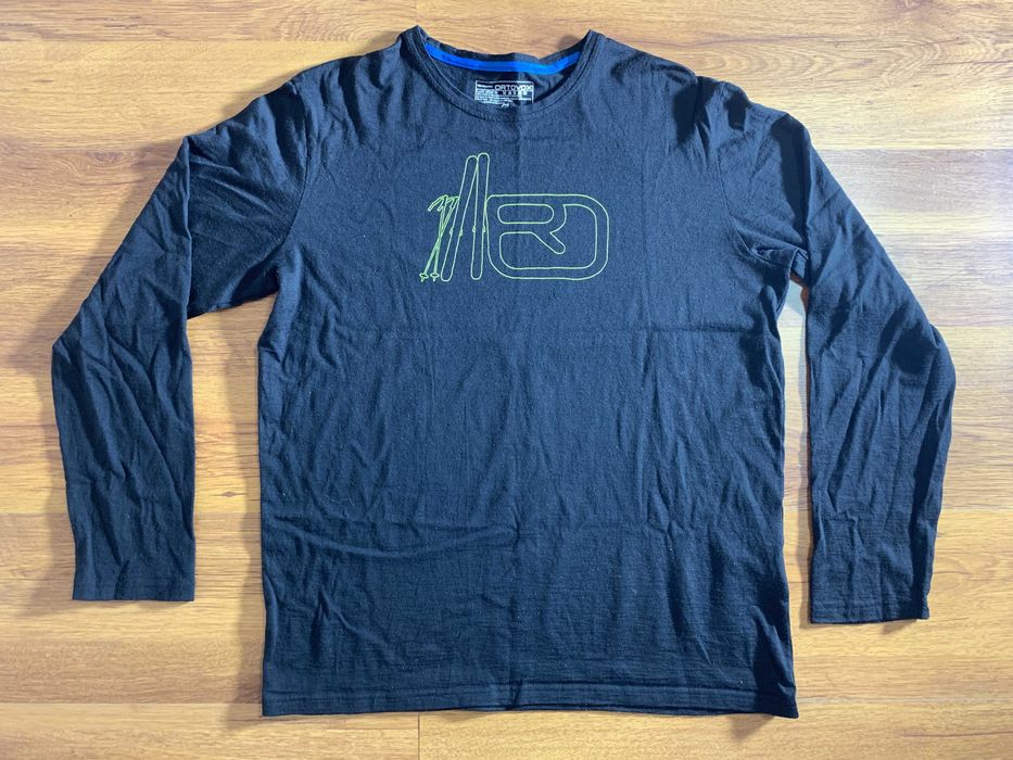 Мъжка мериносова блуза Ortovox Base Layer XL