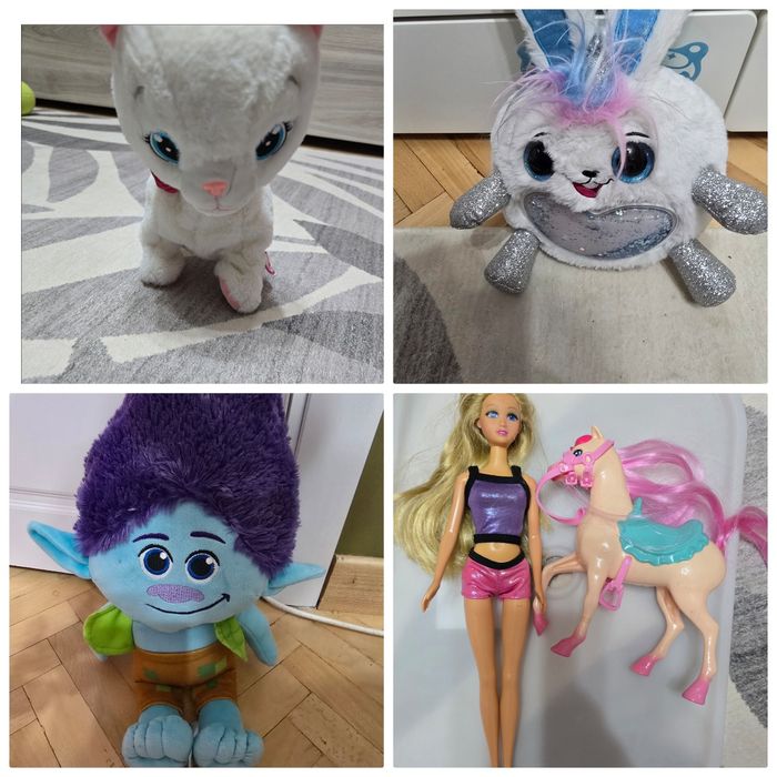 Интерактивно коте Бианкa, плюшенa играчка Zuru, Барби и др.