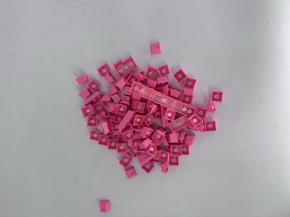 Keycaps Magenta PBT
