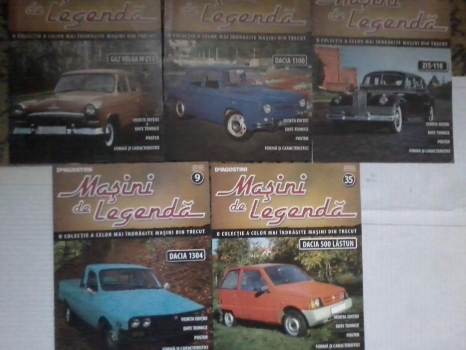 reviste masini de legenda /Tehnium/Auto motor sport/almanahe/reclame