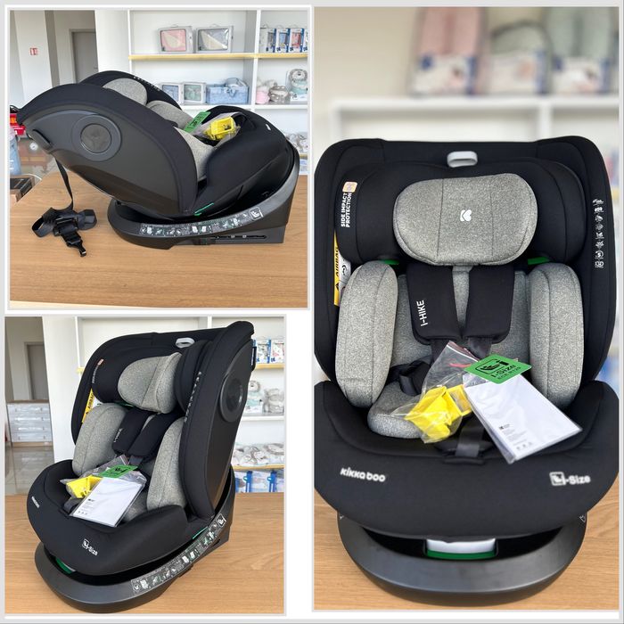 Стол за кола i-Hike i-size40-150см isofix 360” КРАШТЕСТ*