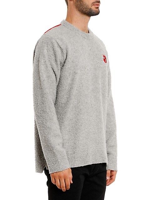 80% вълнa Diesel K-Casy Wool Blend Textured Pullover мъжки пуловер - L