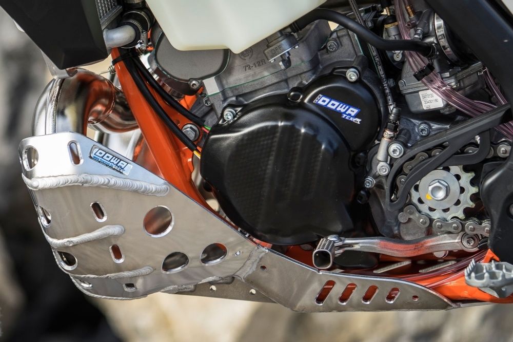 Алуминиева предпазна тава за гайда KTM HUSQVARNA 250/300EXC/TE 2017-19