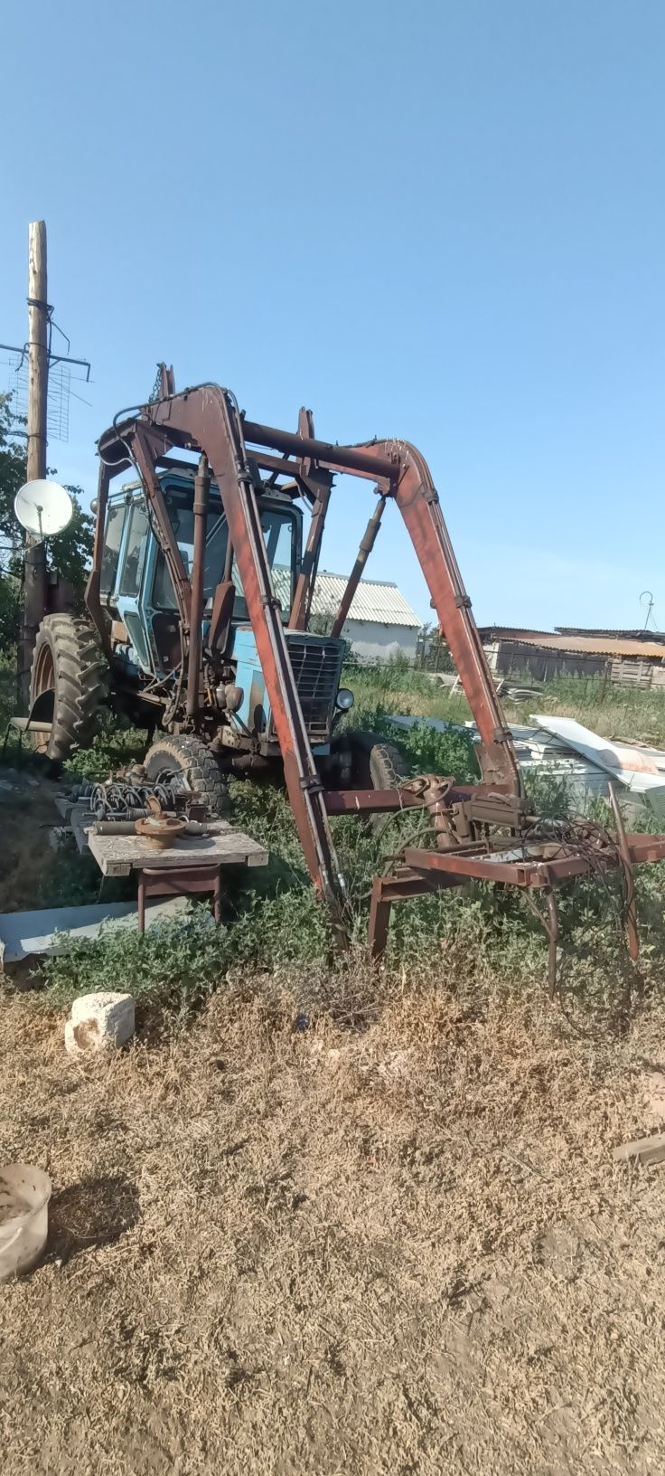 Продам МТЗ 80 стогамет