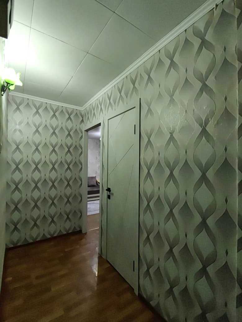 Светлая и теплая 2-комнатная 47м², Майкудук 12 мкр-он дом 17 (Горняк)