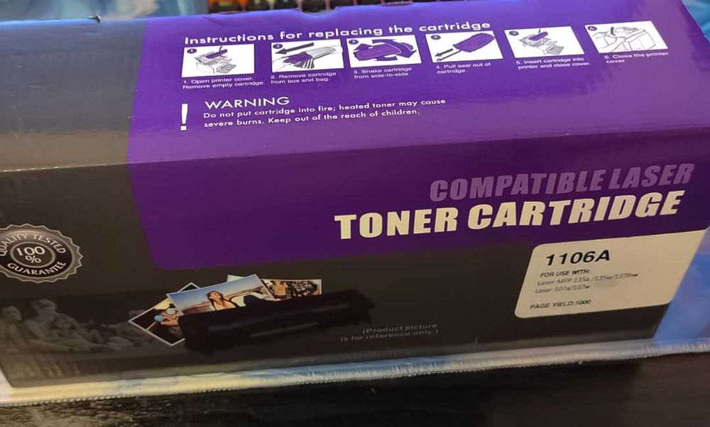 Imprimanta WiFi HP Laser 107 CA NOUA + Toner Nou Sigilat