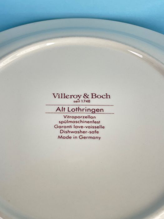 9 чинии VILLEROY & BOCH GERMANY „Alt Lothringen“