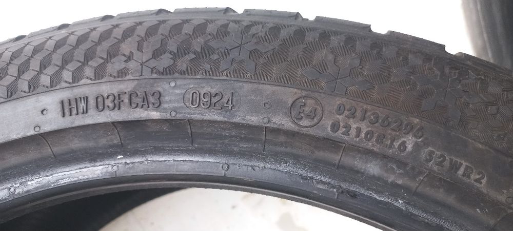 255 40 19 Континентал 2бр. Дот24