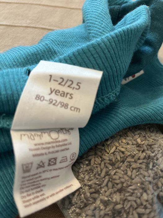 Set lana merinos: Pantaloni manymonths si salopeta fleece smafolk