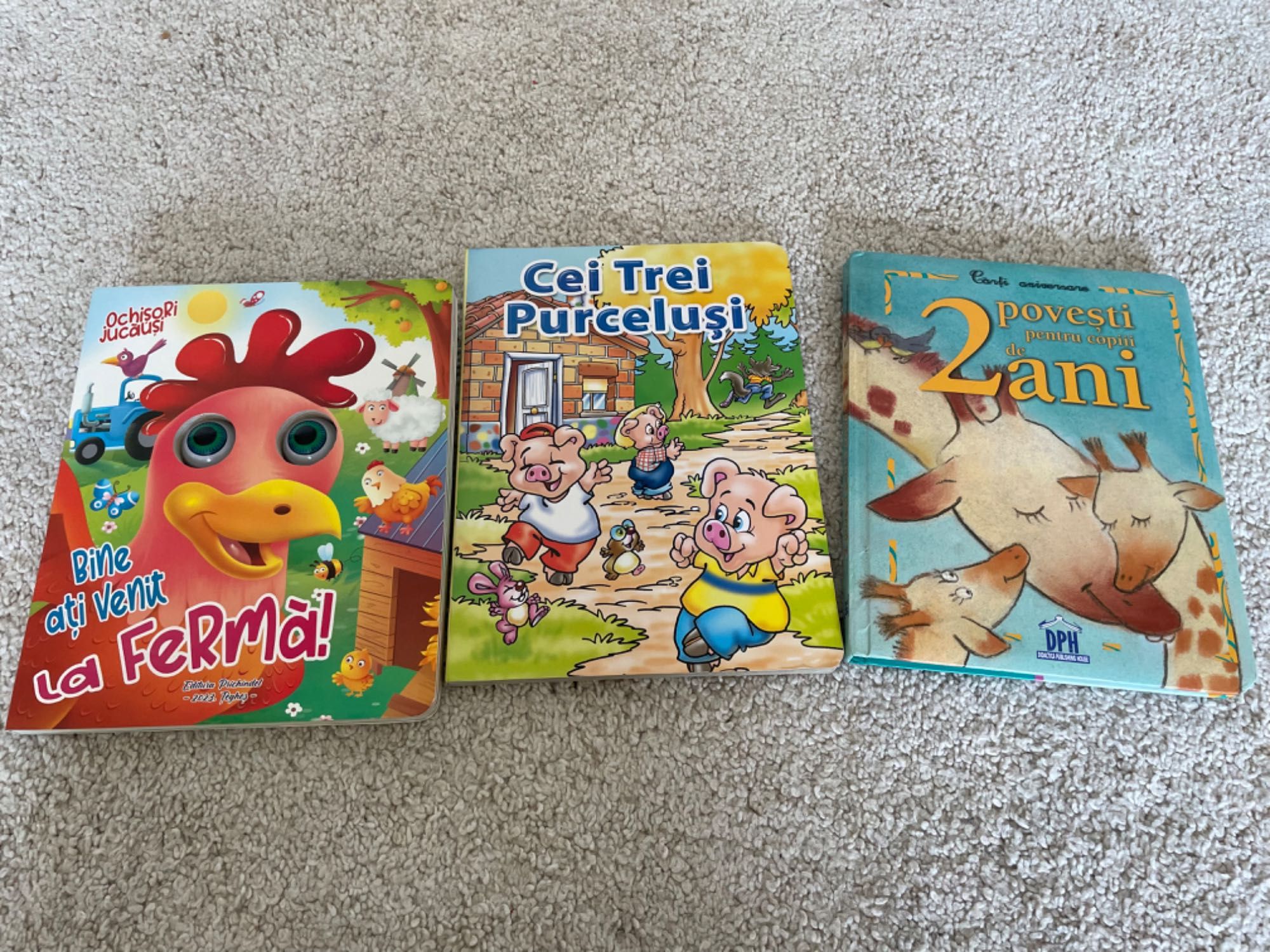3 cărți pentru copii