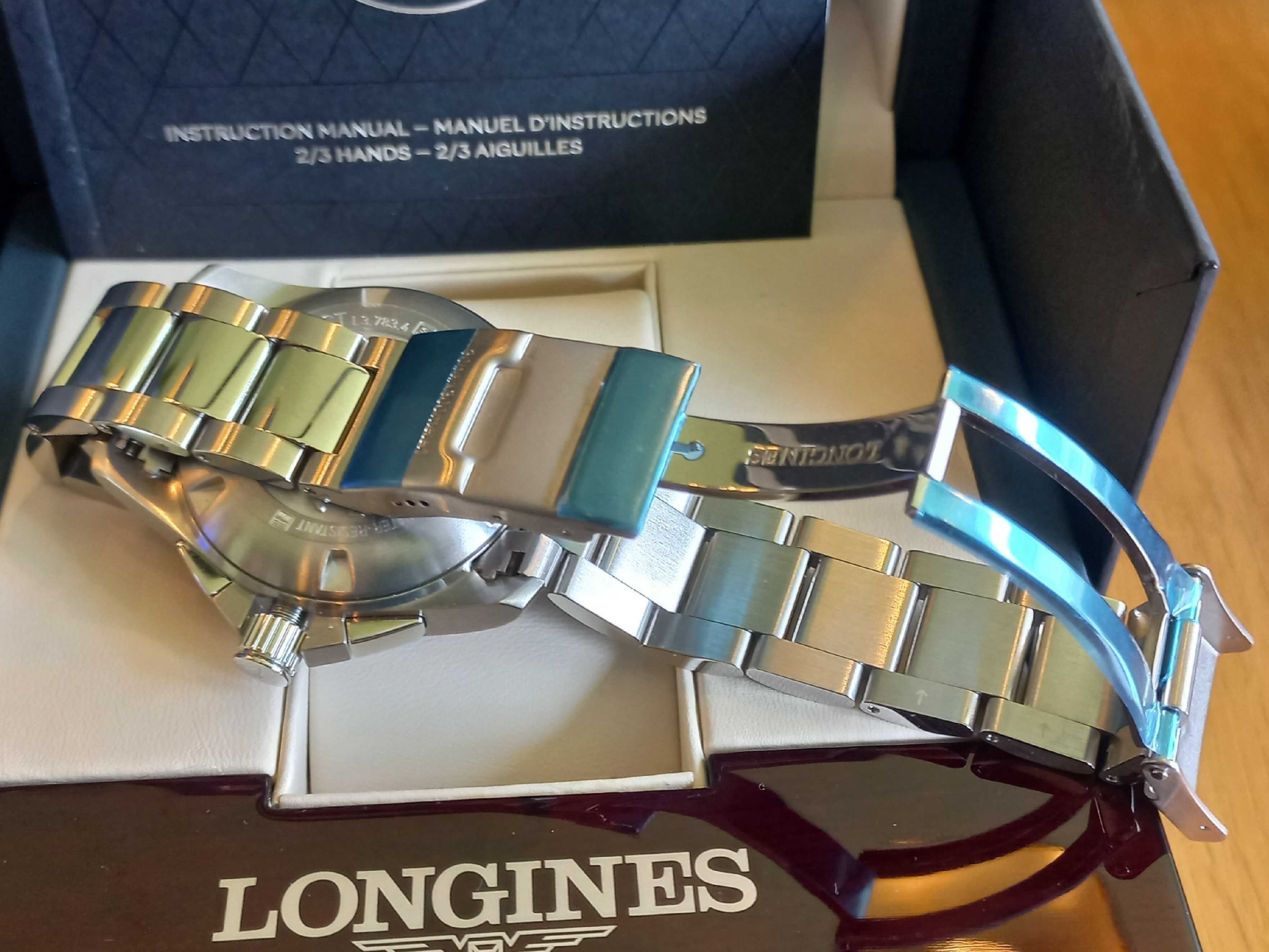 Longines Hydro Conquest Diver 300M Cronograf Aut NOU OLD STOCK 41 Mm