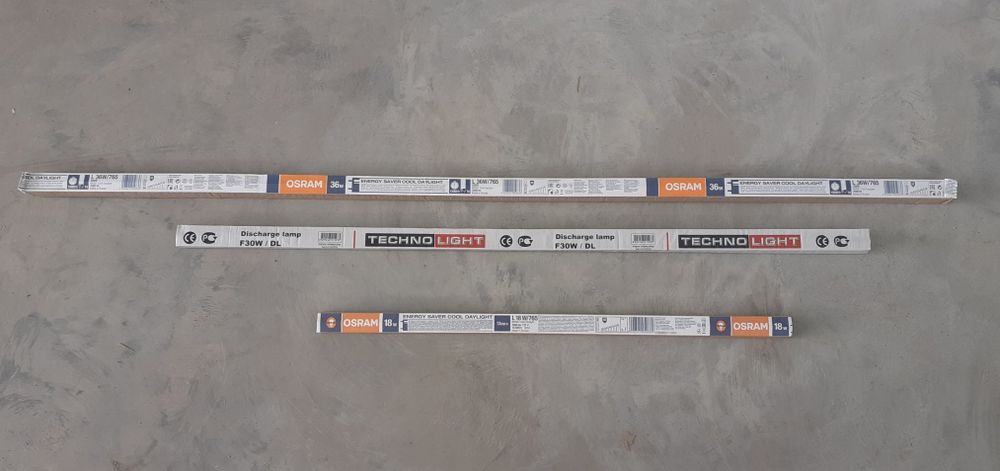Лампа люмицентная от 120 см 90см 60 см
