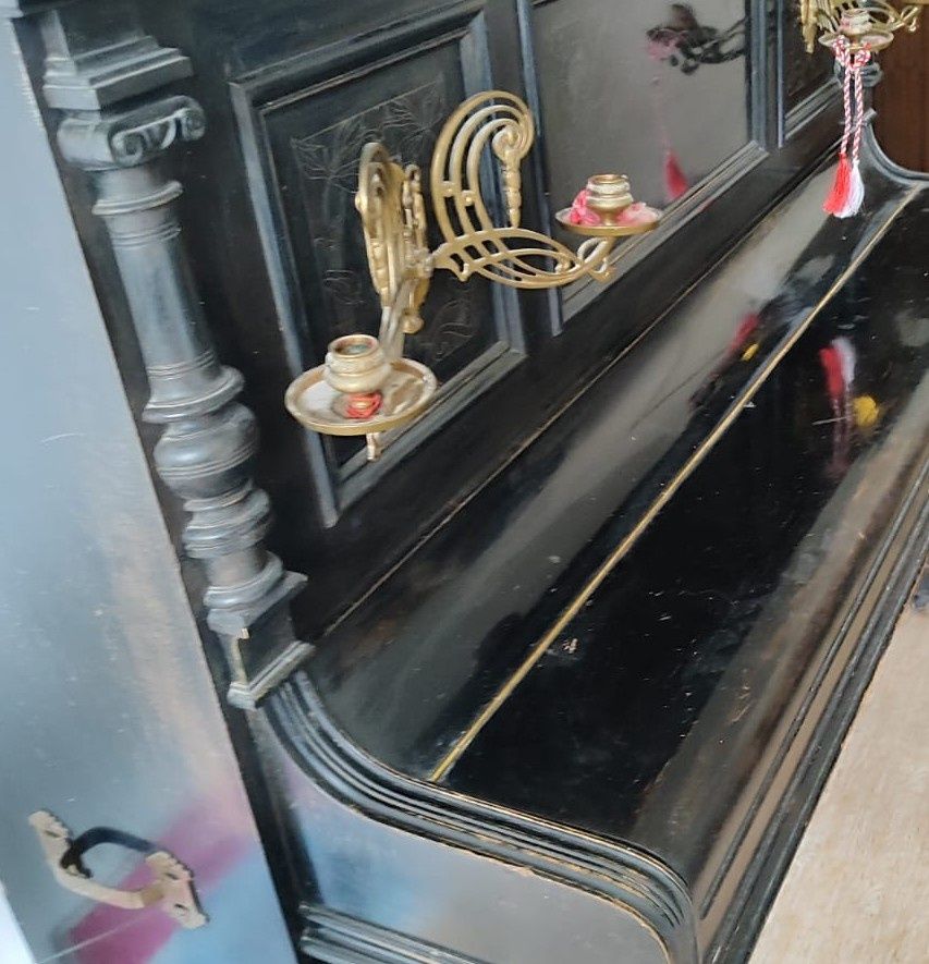 Pianină de colecție G. Klingmann & Co. Berlin – stil antic