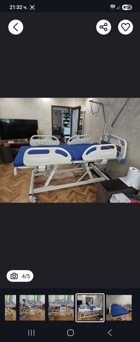 Продавам болнично легло